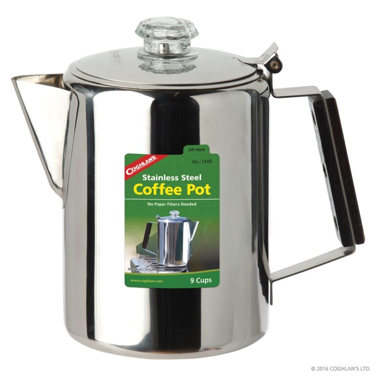 1340 cup 9 s steel coffee. Coghlan's 9-Cup S/Steel Coffee Pot [CD4]