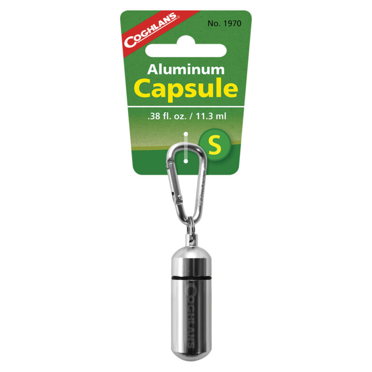1970. Coghlan's Aluminum Capsule Small Silver [CD8]