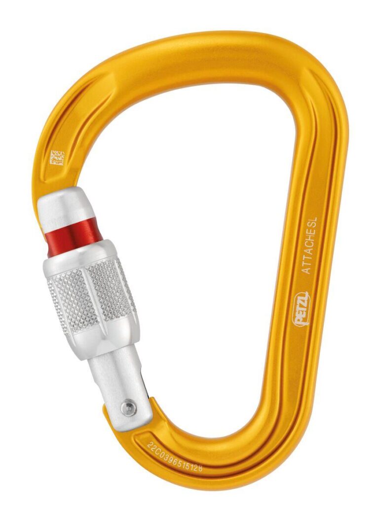 PETM038AA00 #1. Petzl Attache Yellow