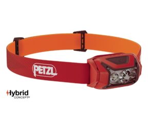 PETE063AB02 #1. Petzl ACTIK 450 Red
