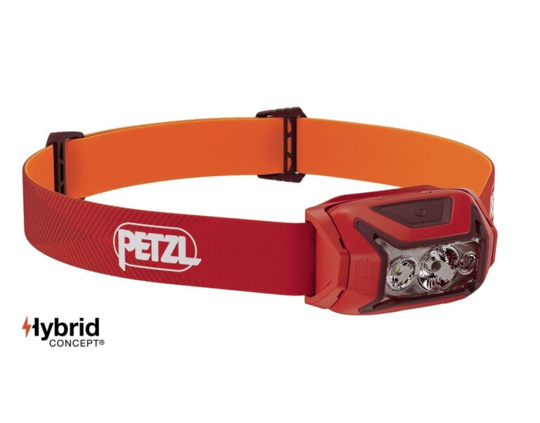 PETE063AB02 #1. Petzl ACTIK 450 Red