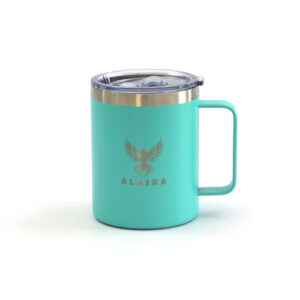2_1. KampCo Alaska Camp Mug 350ml Turquoise